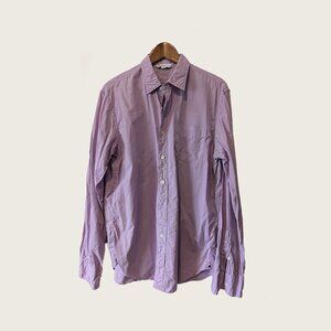 **SOLD** NAHARIYA - Light purple cotton shirt - Sz L
